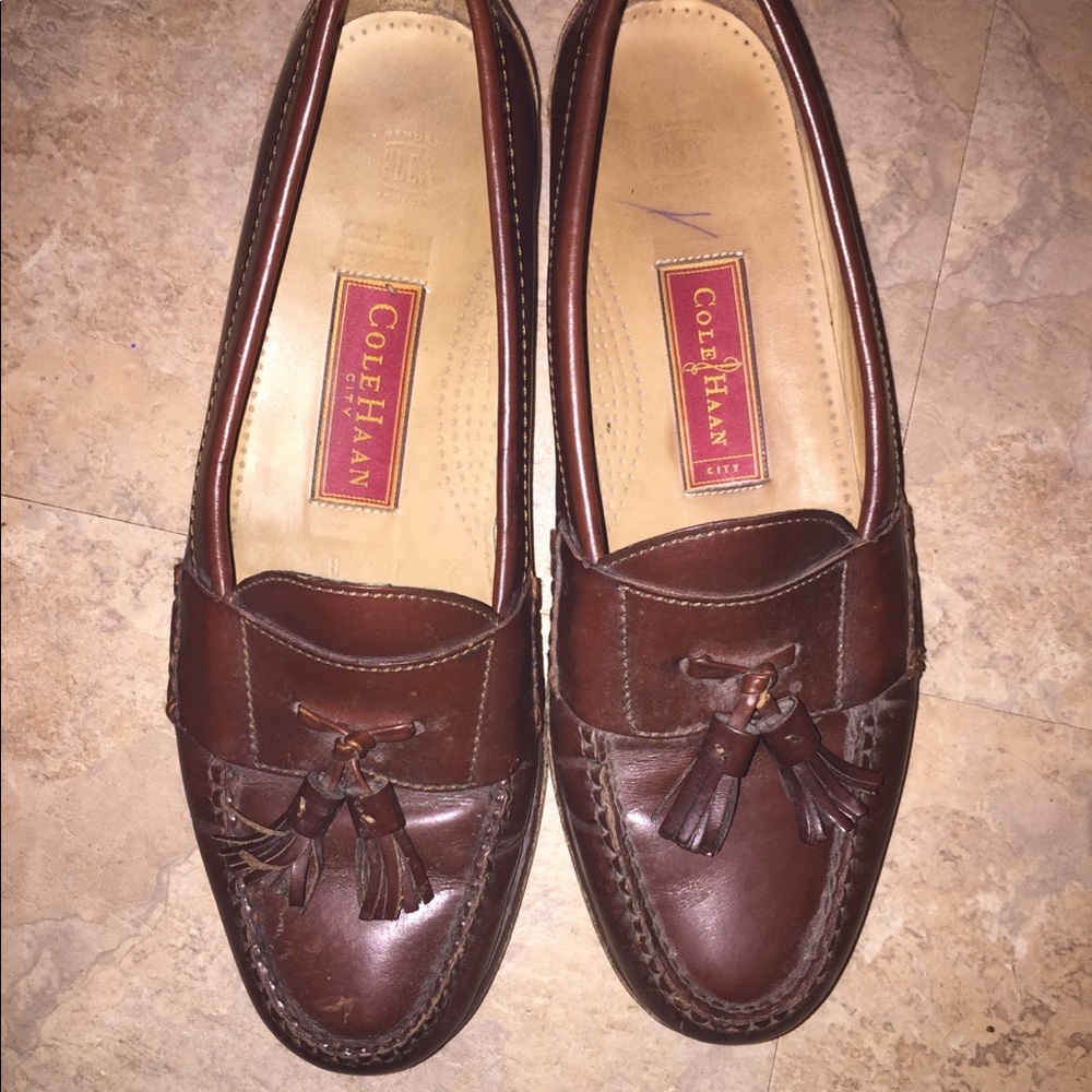 Cole Haan men’s tassel loafers dress shoes